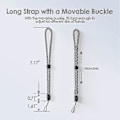 Miniatyrbilde 3 av 4: Håndleddsstropp Lanyard. 10 Pakk Justerbare Fargerike Nylon Håndleddsstropper-jie