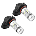 Miniatyrbilde 1 av 4: 2 stk. H11/H8 6000K Blå 50W LED-frontlyspærer Kit Tåkelys Bil Kjørelys