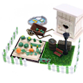 Miniatyrbild 4 av 4: Mikro Grönsakslandskap Modell Hantverk Grönsaksfigurer för Barn Pojkar Flickor