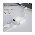 Miniatyrbild 3 av 5: USB C till Ethernet-adapter, USB Type C till RJ45 Gigabit Ethernet LAN-adapter med 60W Laddare, kompatibel med /P