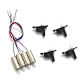 Miniatyrbilde 3 av 5: RC Drone Tilbehør Motorramme/ Bladpropeller CW CCW Motor kompatibel med X26 RC Quadcopter Drone