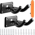 Skateboard Väggfäste Skidupphängare & Gitarrhängare Organiserad Väggfäste Gitarr, Snowboard, 2-pack