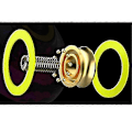 Miniatyrbilde 5 av 5: Yoyo Profesjonell Konkurranse Nivå YOYO Ball Enkel Metall Legering YOYO Ball