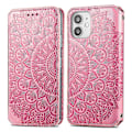 Pikkukuva 1 / 5: Vohvelikuvioinen Mini Lompakko iPhone 12 -kotelo - Pinkki