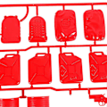 Miniatyrbild 4 av 5: Dekorationsverktyg för B16 B36 C34 C24 Q65 4WD 6WD Bildelar 1/16 RC Bil Lastbilsdelar