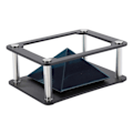 Miniatyrbild 5 av 5: 3D Holografisk Displayställ Projektor 3.5-6 tum Mobil Smartphone Hologramhållare