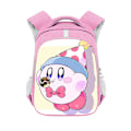 Miniatyrbild 1 av 5: Kirby Barn Ryggsäck Pojkar Ryggsäck Tecknad Anime Studentbok Väska Barn Flickor Skolväska Barn Ryggsäck Födelsedagsfest Present Kirby-16