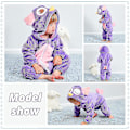 Miniatyrbild 2 av 5: Unisex baby Vinter Höst Flanell Huva Romper Cosplay Jumpsuit Hög kvalitet Owl 2 5 Months