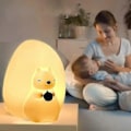 Miniatyrbillede 2 af 5: Børnenatlampe Baby, sengelampe Soveværelse Egern LED Genopladelig-jie