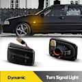 Miniatyrbillede 2 af 5: LED dynamiske blinklys til Volvo 240 740 850 940 C70 V70 S40 S70 S90 sort