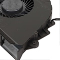 Miniatyrbild 4 av 4: Laptop Kylfläkt 4Pin Ström Aluminiumlegering Lättvikt Kylfläkt för HP Zbook 15 G3 848252 001 848251 001 CPU och GPU Kylfläkt