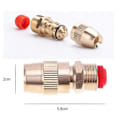 Miniatyrbillede 2 af 4: 2 stk. Messingspraydyse Havevander 1/2\"(dn15) Spray Atomizerdyse Vandslange Fitting Fitt