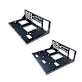 Miniatyrbillede 4 af 5: Åbent Computer Kabinet Dual-Way Server E-ATX/ATX Bundkort (ATX)
