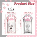 Miniatyrbilde 2 av 5: 4 Stykker Søt Kattepote Blyantspisser Kawaii Manuelle Blyantspissere Barn Katteklo Blyantspisser