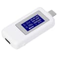 Miniatyrbilde 5 av 5: TypeC Tester Multifunksjonell Toveis Strømspenning DC Digital Voltmeter (Hvit)