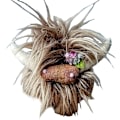 Miniatyrbild 1 av 4: Handgjord Highland Cow Gnome, Farmhouse Nordic Dwarf Heminredning Light brown