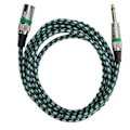 Miniatyrbillede 1 af 2: JORINDO XLR til 1/4 tomme 6,35 mm han-kabel balanceret signalforbindelse mikrofonkabel JD6008