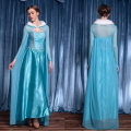 Miniatyrbild 2 av 3: Halloween prinsessklänning vuxen kostym Frozen Elsa prinsessklänning cosplay M