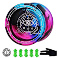 Miniatyrbild 1 av 5: Yoyo Professionell Tävlingsnivå YOYO Boll Enkel Metall Legering YOYO Boll
