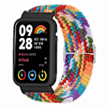 Miniatyrbillede 1 af 3: Type A Flettet nylonrem med urkasse til Xiaomi Smart Band 8 Pro