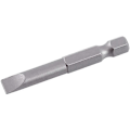 Miniatyrbilde 5 av 5: 6 stk. 50mm 2.0-6.0mm Flat Head Slotted Bit Skrutrekker Bits Sett S2 Legering Magnetisk 0.25\" Hex Slotted Skrutrekker Bits