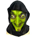 Miniatyrbild 1 av 2: Halloween häxmask spökhus escape room dress-up kvinna huvudbonader karaktär spela rekvisita style 3