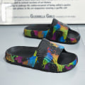 Miniatyrbild 5 av 5: Tofflor herr ytterkläder sommar sport kokos stepping bajs känsla halkfri mjuk sula flipflops utomhus strand tjock sula sandal 2025white 41-42