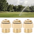 Pikkukuva 4 / 4: 3 KPL G1/2 Refraktiosprinklerisuutin Säädettävä Kuparinen Mikrosprinkleripää Puutarhan Kastelutarvikkeet