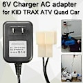Miniatyrbilde 5 av 5: Ny vegglader AC-adapter for 6V batteridrevet Ride On Kid TRAX ATV Quad Car