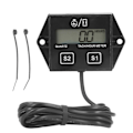 Miniatyrbilde 1 av 4: Motorsykkel Turteller Timer LCD-Skjerm 2/4-Takts Bensinmotor Timeteller Universal for Pickuper