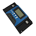 Miniatyrbillede 3 af 5: 100A MPPT Solcelle Opladningscontroller Dobbelt USB LCD Display 12V/24V Auto Solcellepanel Oplader Regulator med Belastning