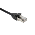 Miniatyrbilde 3 av 3: Nettverkskabel Forlengelse Hann til Hunn Med Skruehull Fikserbar Adapterkabel for LAN Nettverkskomponenter 0,3 meter