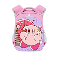 Miniatyrbild 1 av 5: Kirby Barn Ryggsäck Pojkar Ryggsäck Tecknad Anime Studentbok Väska Barn Flickor Skolväska Barn Ryggsäck Födelsedagsfest Present Kirby-4