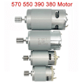 Pikkukuva 2 / 5: Lasten sähköauton DC-moottori, lasten auton nopea moottori, DL 550 suuritehoinen moottori 570 35000rpm moottori sy