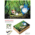 Miniatyrbild 1 av 5: Utsökt söt katt Träpussel Pusselspel i elegant form för barn Vuxna Special DIY-hantverk Träleksakspresenter LM-A3W05