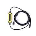 Miniatyrbild 3 av 5: Programmeringskabel Passar Mitsubishi FX1s 1n 2n 3U FX-serien PLC USB-SC09 FX 2,5 Meter