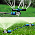 Miniatyrbillede 4 af 4: Sprinkler Spydbase, 1/2 tomme rørgevind, Zink Flow Thru Græsplæne, Vandingssprinklere