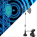 Miniatyrbilde 4 av 5: 2.4GHz WiFi 8dBi Høy Gain Antenne SMA Hunn Trådløs Modul Ruter Nettverkskort ZigBee(10m)