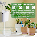 Miniatyrbillede 3 af 5: Automatisk plante blomst vandingspumpe hjem sprinkler drypvanding enhed 2/4/8/16 hoveder pumpe timer