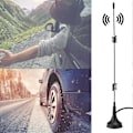 Miniatyrbilde 5 av 5: 2.4GHz WiFi 8dBi Høy Gain Antenne SMA Hunn Trådløs Modul Ruter Nettverkskort ZigBee(10m)