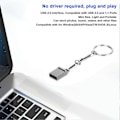 Miniatyrbillede 3 af 3: Flash Drives Bærbare USB 2.0 Memory Stick Høj Hastighed Roterende Bulk Drev til Datalagring 1GB