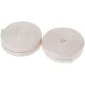Meter bomullslampveke, ersättningsvekar för oljelampbrännare (vit) - 2-pack