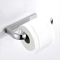 Miniatyrbillede 1 af 4: Håndklædering, 304 rustfrit stål poleret krom metalfinish, toiletpapirholder til badeværelse, patenteret lim + selvklæbende