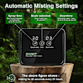 Miniatyrbillede 2 af 5: Automatisk elektronisk sprinklersystem-kit til intelligent terrarium-befugtning og tågetiming