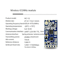 Miniatyrbild 4 av 5: 10X HC-12 433Mhz SI4463 Trådlös Seriell Port Modul 1000M Ersätter Bluetooth HC12