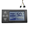 Miniatyrbild 1 av 5: 24V 36V 48V 60V S861 LCD Ebike Display Instrumentpanel Mätare för Elektrisk Cykel BLDC Kontroller Kontrollpanel