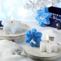 Miniatyrbild 1 av 5: 4-pack stora julsnöflingaljus Juldekorationspresenter Heminredning Fest Sovrumsbordsdekorationer, 2 stilar (snöflingor) style 1