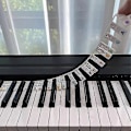 Miniatyrbilde 1 av 4: 88 Tangenter Gjenbrukbare Silikon Piano Keyboard Notelapper Piano Guide Klistremerker-jie-jie