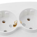 Pikkukuva 4 / 4: 1 kpl 220V 16A 118x80mm EU Kaksoismaadoitettu pistorasia Kotitalous- ja teollisuuskäyttöön