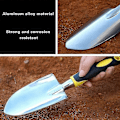 Miniatyrbilde 3 av 4: Hagespade i aluminiumslegering for planting, omplanting, luking, flytting